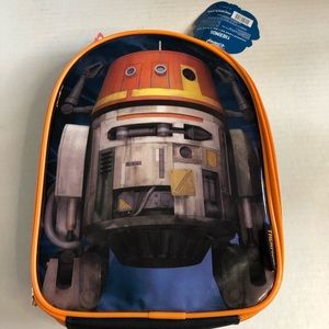 NWT Thermos Star Wars Rebels Chopper Lunch Bag
